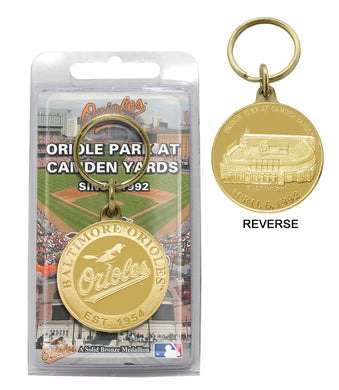 Baltimore Orioles Bronze Keychain