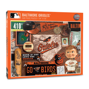 Baltimore Orioles Retro Series Puzzle