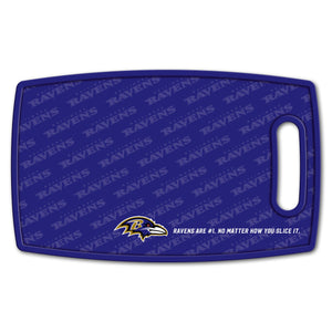 Baltimore Ravens Logo Series Cutting Board