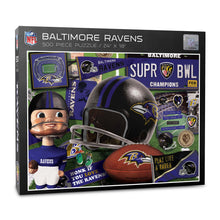 Baltimore Ravens Retro Series Puzzle