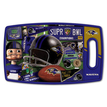 Baltimore Ravens Retro Series Cutting Board