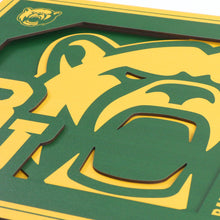 Baylor Bears 3D Logo Series Wall Art - 12"x12"