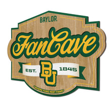 Baylor Bears 3D Fan Cave Wood Sign
