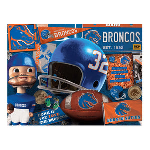 Boise State Broncos Retro Series Puzzle