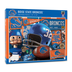 Boise State Broncos Retro Series Puzzle