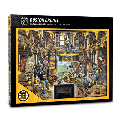 Boston Bruins Barnyard Fans 500 Piece Puzzle