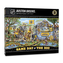 Boston Bruins Game Day At The Zoo 500 Piece Puzzle