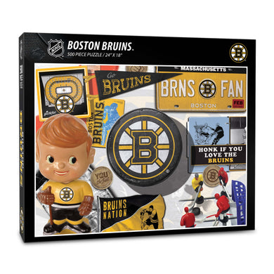 Boston Bruins Retro Series Puzzle