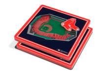 Boston Red Sox 3D StadiumViews Coaster Set