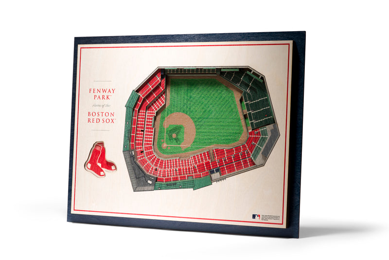 Boston Red Sox Fenway Park Stadiumview 3D Wall Art – Sports Fanz