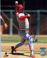 Tom Browning Cincinnati Reds Autographed 8x10 Photo