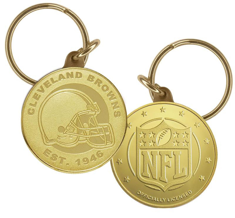 Cleveland Browns Bronze Keychain