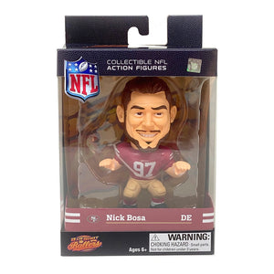 Nick Bosa San Francisco 49ers Big Shot Ballers Action Figure