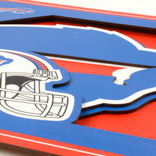 Buffalo Bills 3D Logo Series Wall Art - 12"x12"