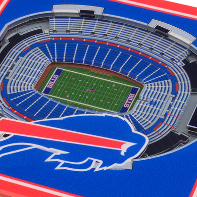 Buffalo Bills 3D StadiumViews Coaster Set