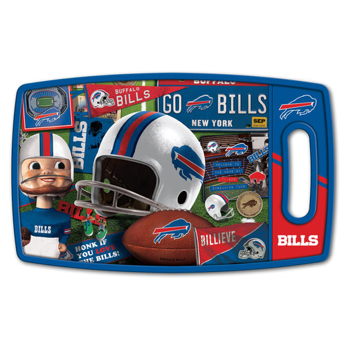 Buffalo Bills Retro Series Cutting Board