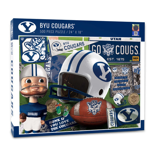 BYU Cougars Retro Series Puzzle