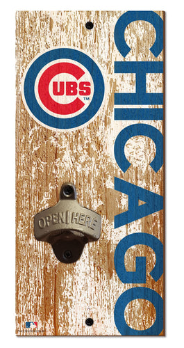 Chicago Cubs Distressed Bottle Opener