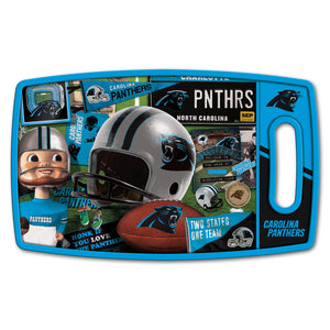 Carolina Panthers Retro Series Cutting Board
