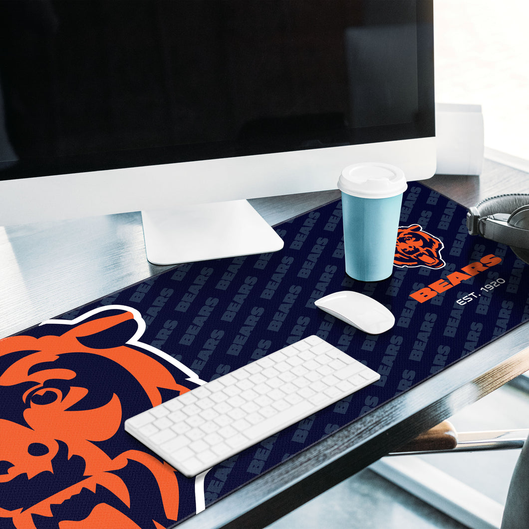 NFL Chicago Bears Logo Series 31.5 x 12 Desk Pad