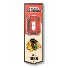 Chicago Blackhawks United Center 3D Stadium Banner