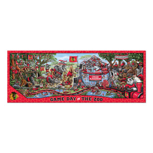 Chicago Blackhawks Game Day At The Zoo 500 Piece Puzzle