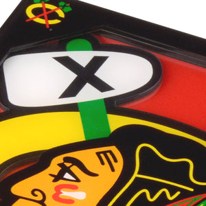 Chicago Blackhawks 3D Logo Series Coaster Set