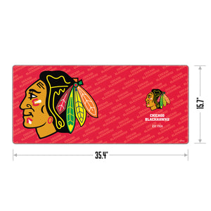 Chicago Blackhawks Logo Series Desk Pad