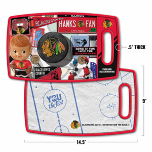 Chicago Blackhawks Retro Series Cutting Board