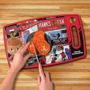 Chicago Blackhawks Retro Series Cutting Board