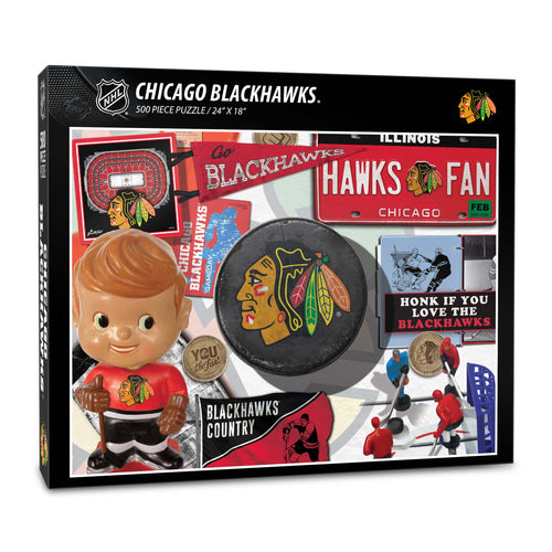 Chicago Blackhawks Retro Series Puzzle