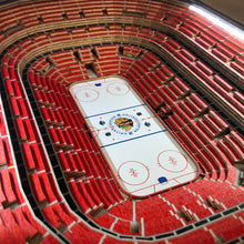 Chicago Blackhawks 25-Layer StadiumViews Lighted End Table - United Center