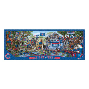 Chicago Cubs Game Day At The Zoo 500 Piece Puzzle