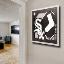 Chicago White Sox 3D Logo Series Wall Art - 12"x12"
