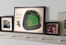 Chicago White Sox Guaranteed Rate Field 3d stadiumview wall art