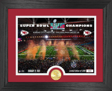 Kansas City Chiefs Super Bowl LVII Champions Celebration Bronze Coin Photo Mint