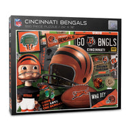 Cincinnati Bengals Retro Series Puzzle