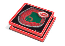 Cincinnati Reds 3D StadiumViews Coaster Se