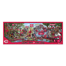 Cincinnati Reds Game Day At The Zoo 500 Piece Puzzle