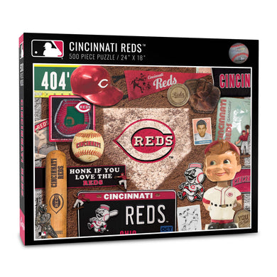 Vintage Baseball - Cincinnati Reds (White Reds Wordmark) - Cincinnati Reds  - Posters and Art Prints