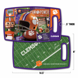 Clemson Tigers Retro Series Cutting Board