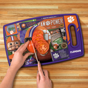 Clemson Tigers Retro Series Cutting Board