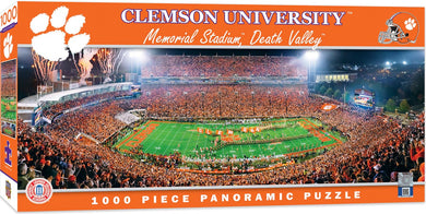 Clemson Tigers Football Panoramic Puzzle