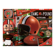 Cleveland Browns Retro Series Puzzle