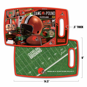 Cleveland Browns Retro Series Cutting Board