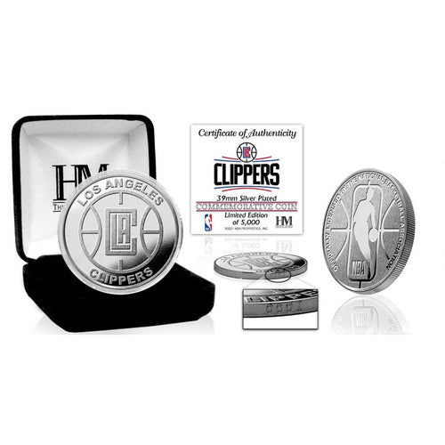 Los Angeles Clippers Silver Mint Coin