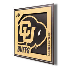 Colorado Buffaloes 3D Logo Series Wall Art - 12"x12"