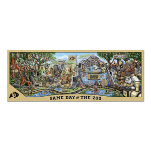 Colorado Buffaloes Game Day At The Zoo 500 Piece Puzzle