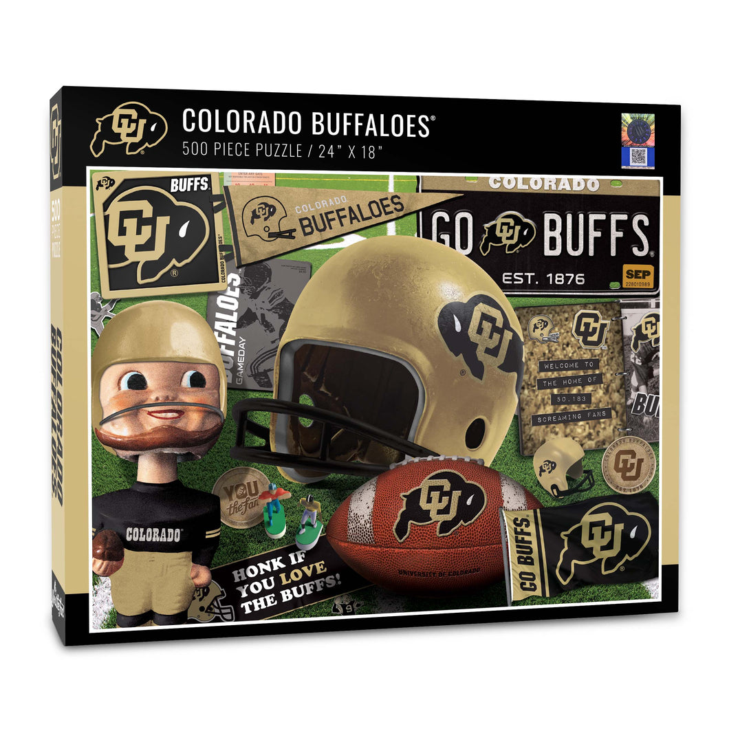 Colorado Buffaloes Retro Series Puzzle