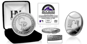 Colorado Rockies Silver Coin